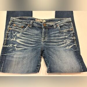 BKE Sabrina stretch denim jeans size 32 with 26” inseam used